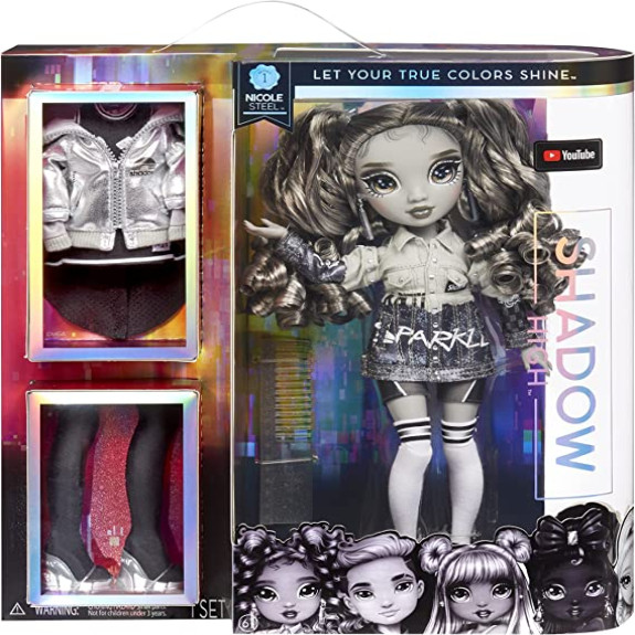 Rainbow High Shadow High Doll - Nicole Steel